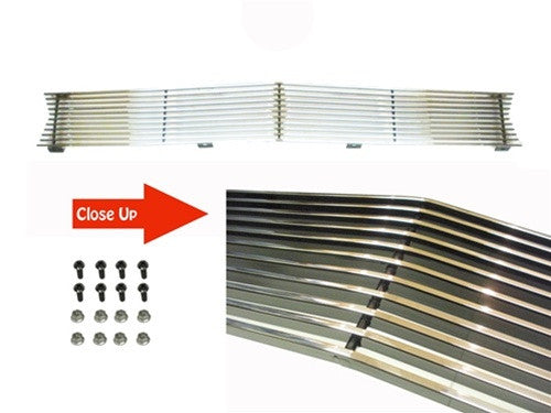 1967 Camaro Standard Billet Aluminum Grille Without Holes For Park Lights