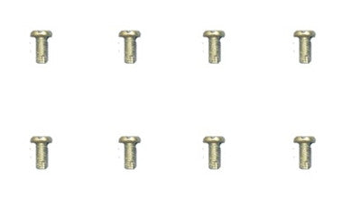 1967 - 1968 Firebird Headlight Ring Small Mounting Screws 8 Pieces
