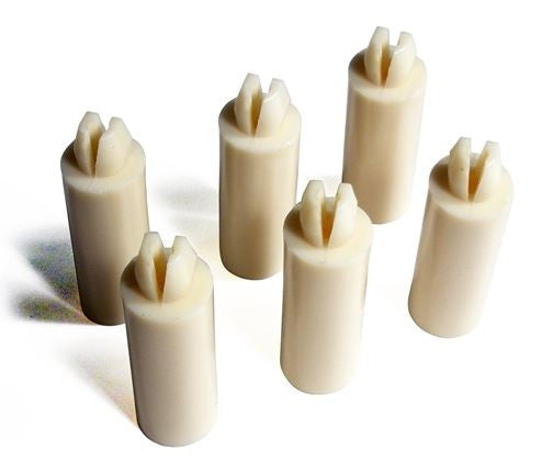 1970 - 1973 Firebird Headlight Housing Plastic Spacer Nuts Set of 6