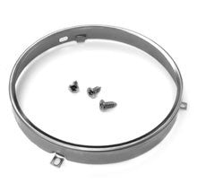 1949 - 1975 Headlight Assembly Retainer Ring, Stainless, 1 Inch