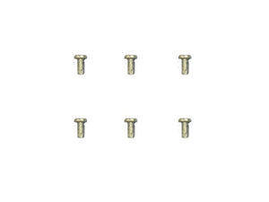 Headlight Assembly Retainer Ring Screws Set, 6 Pieces