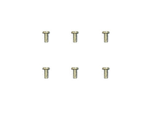 Headlight Assembly Retainer Ring Screws Set, 6 Pieces