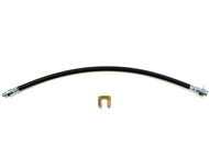 Universal Rubber Brake Hose, 3/8"-24 Male to 3/8"-24 Female, 24" Long
