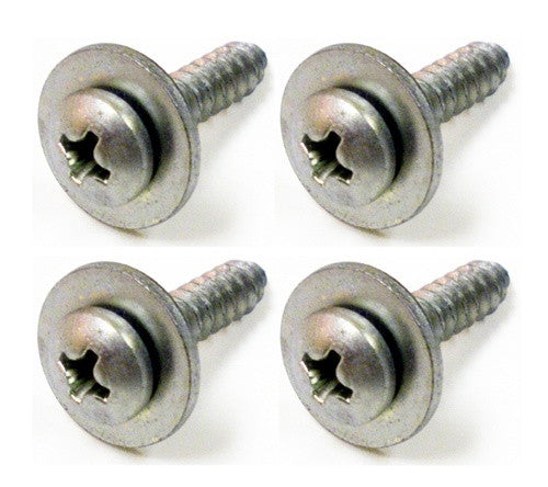 Rear Seat Back Mounting Screws, Lower Portion of Upper Seat Back, 4 Pieces