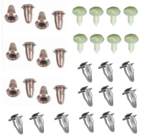 1978 - 1981 Master Door Panel Fastener Kit, 32 pieces