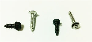 1970 - 1981 Inner Pillar Post Trim Molding Screws Set, Chrome