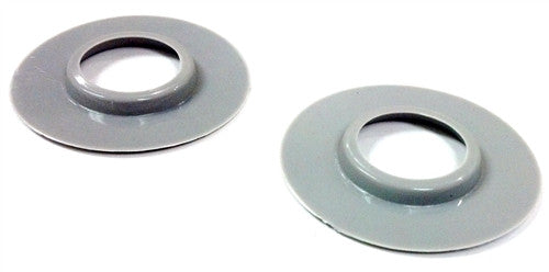 1949 - 1981 GM Window Crank Washer Escutcheons ( PAIR )