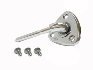 1970-1981 Sunvisor Support Chrome with Hardware