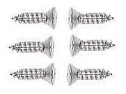 1970 - 1981 Chrome Sunvisor Support Bracket Screw Set