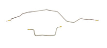 Rear Axle Brake Line Pair Compatible w/ Jeep Cherokee 97-01 non ABS with Chrysler rear axle