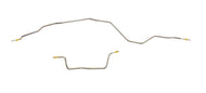 Rear Axle Brake Line Pair Compatible w/ Jeep Cherokee 97-01 with Chrysler rear axle