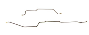 Stainless Rear Axle Brake Line Pair - 2 Lines on Rear Axle Compatible With 1997-2002 Wrangler