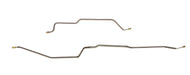 Rear Axle Brake Line Pair - 2 Lines on Rear Axle Compatible With 1997-2002 Wrangler