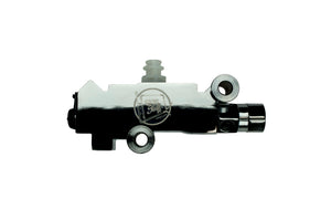 Combination Valve for Front Disc / Rear Disc - Chrome With Bracket