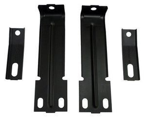 1979 - 1981 Firebird Radiator Support Toward Bumper Brackets Upper and Lower