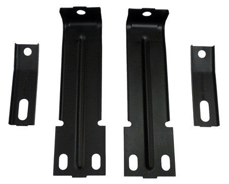 1979 - 1981 Firebird Radiator Support Toward Bumper Brackets Upper and Lower