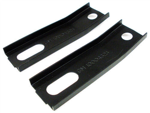 1979 - 1981 Radiator Support Toward Bumper Brackets Upper - Pair