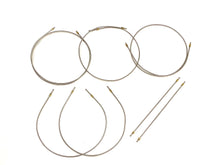Stainless Steel Brake Line Kit. All Lines Cut To Length And Flared With Correct Fittings - Just Bend Them Into Place