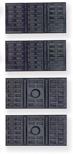 1967 - 1969 Camaro and Firebird GM Rear Mono / Single Leaf Spring Insulator Pads, Set of 4