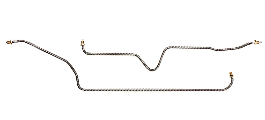 Rear Axle Brake Lines For 00-06 Chevy/GMC/Cadillac Models Without Trac ...