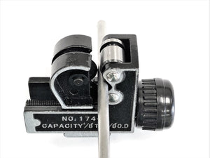Brake, transmission, & fuel line tube cutter for 1/8"-1 1/8" tubing sizes (3mm-28mm)