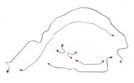 1966 Malibu Compete Vehicle Prebent Brake Line Set