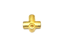 3-Way Female Brake Line Tee for 3/16" Tube for inverted flare (All 3/8"-24 threads)