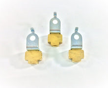3-Way Female Brake Line Tee for 3/16" Tube with Mounting Bracket for inverted flare (All 3/8"-24 threads)