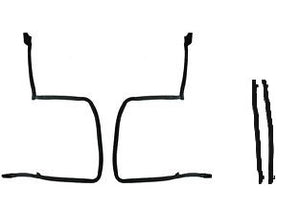 1978 - 1981 Camaro & Firebird F-Body T-Top Weatherstrip ( Fisher ) 4 Pcs