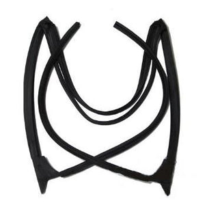 1993 - 2002 Front Header & Front Door Frame Rubber Weatherstripping Seals Convertible