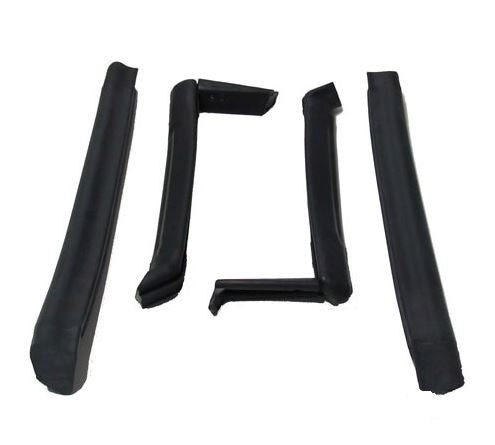 1993 - 2002 Convertible Top Frame Rubber Weatherstripping Seals, 4 Piece Set