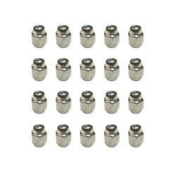 Stainless Steel Capped Lug Nut Set - 7/16 - 20 Pieces
