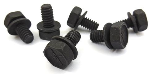 1970 - 1981 Wiper Transmission Arms Mounting Hardware, Set of 6