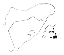 68-74 Nova Brake line kit fits only power brakes with the included adjustable 5 port valve. Includes Front Line Kit, Front to Rear Line, Valve and Bracket