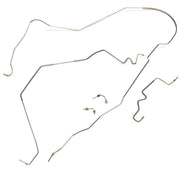 68-74 Nova Brake line kit fits only power brakes and Pictured Valve. Includes Front Line Kit and Front to Rear Line.