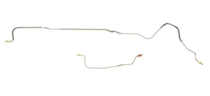 Pre Bent Stainless Steel Rear Axle Brake Lines for 1974 - 1978 Mustang II (Pair)