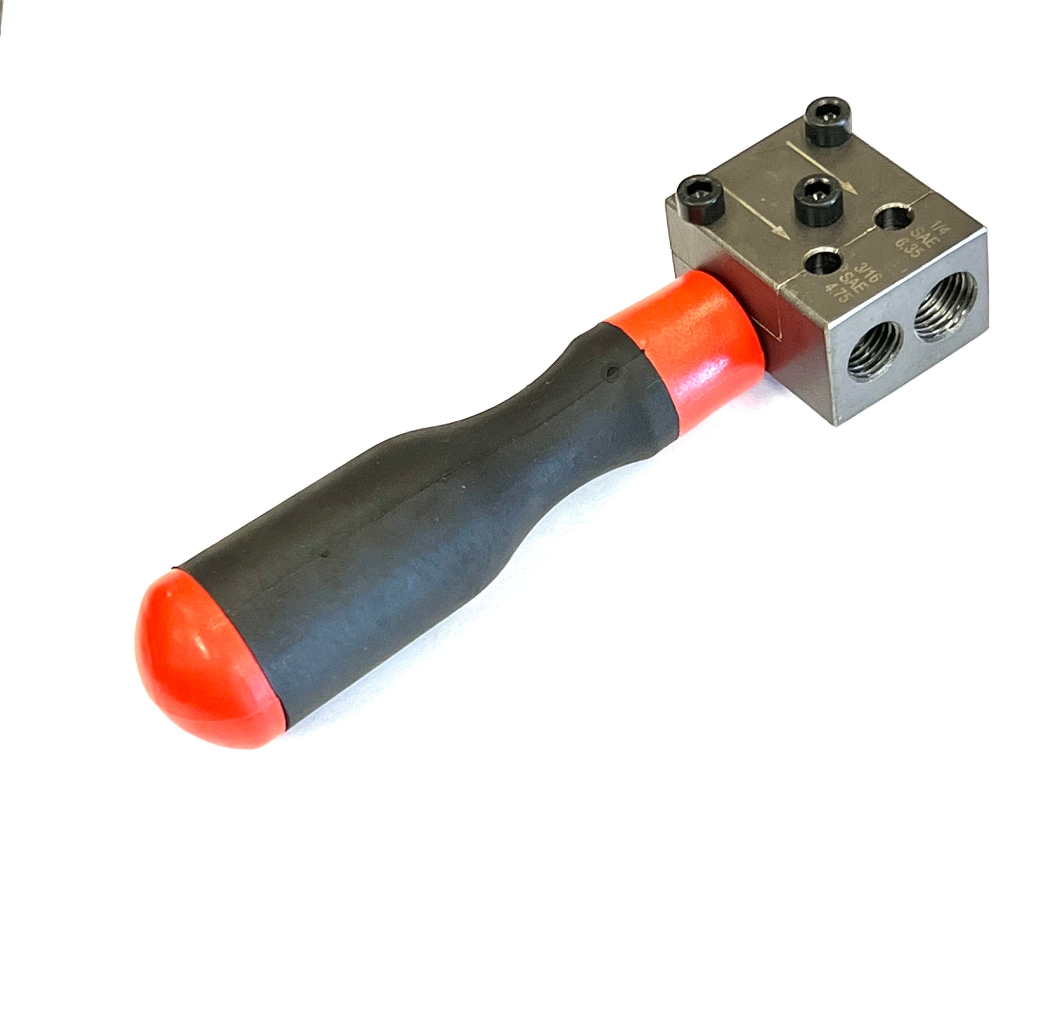 Double Flaring Tool Kit For 3/16 Brake Lines - 45 Degree Flare Tool With Removable Handle